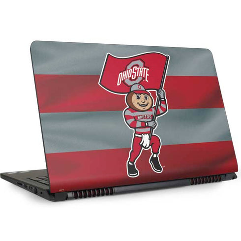 Ohio State University OSU Buckeyes Flag Dell Inspiron Skin
